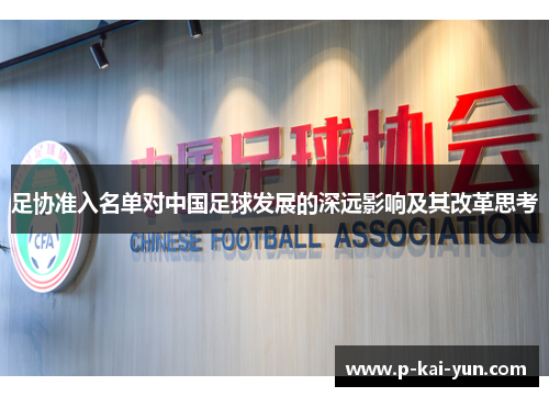 足协准入名单对中国足球发展的深远影响及其改革思考